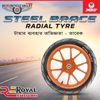 MRF Steel Brace 150/60 ZR 17 MC 66W User Review by – Tarek